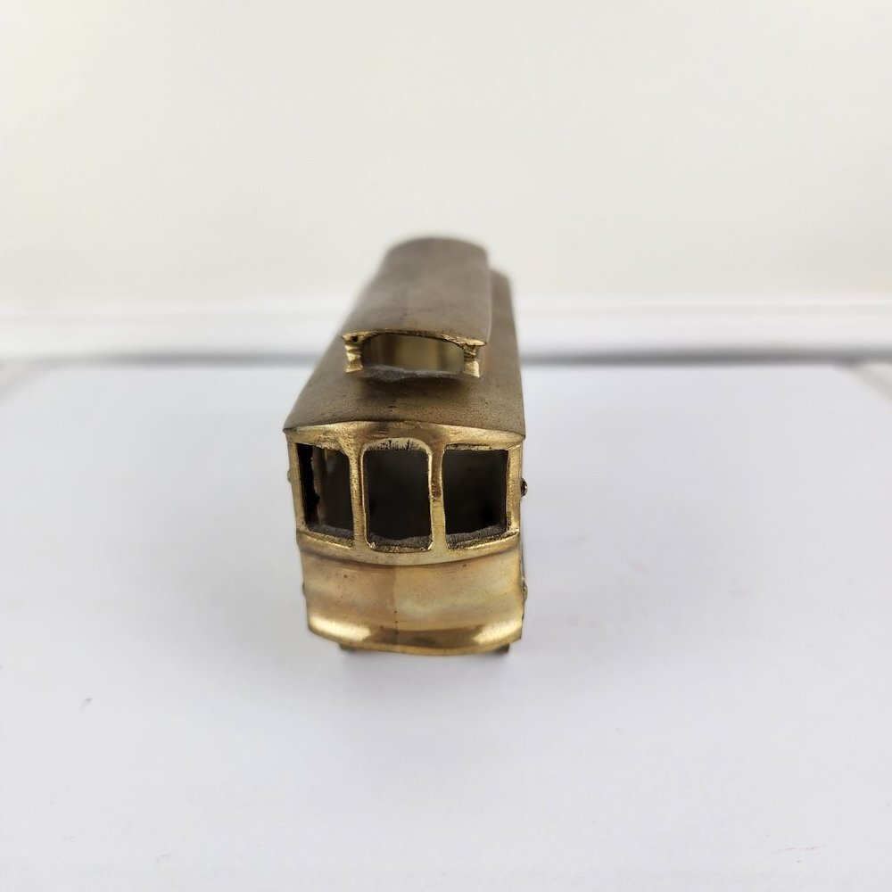Brass San Francisco Cable Car Working Wheels - Picture 2 of 7